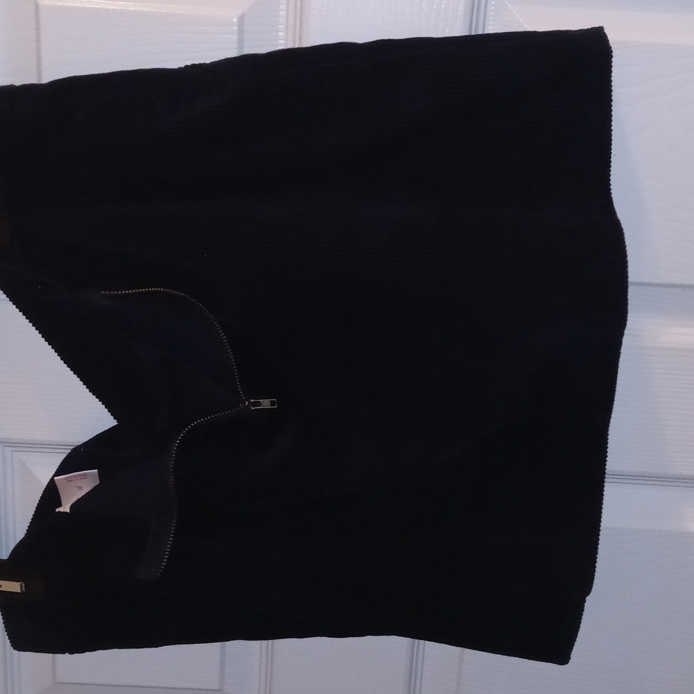 Xhilaration Navy Corduroy Mini Skirt XL